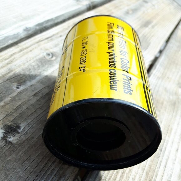 VINTAGE Kodak Kodacolour VR Film Roll Piggy Bank Metal - Picture 6 of 6